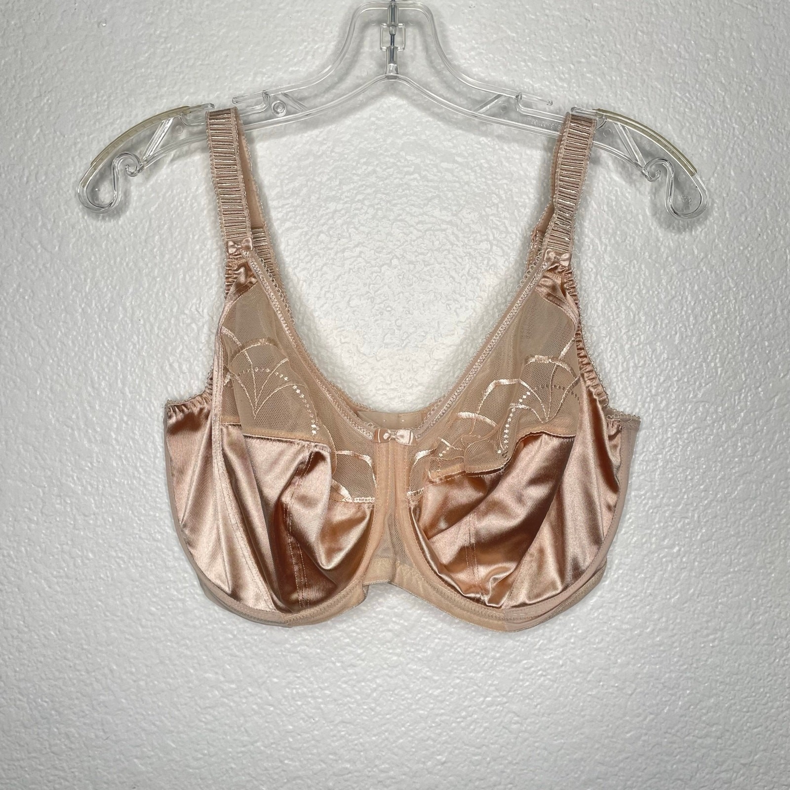 Elomi Amelia Underwire Spacer Bra 34i Antique Rose El4030lae Full Coverage Bra